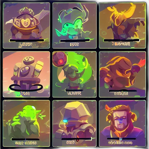 crown, staff, mask, hat, concept art, fantasy art, green, neon transparent PNG cut-out