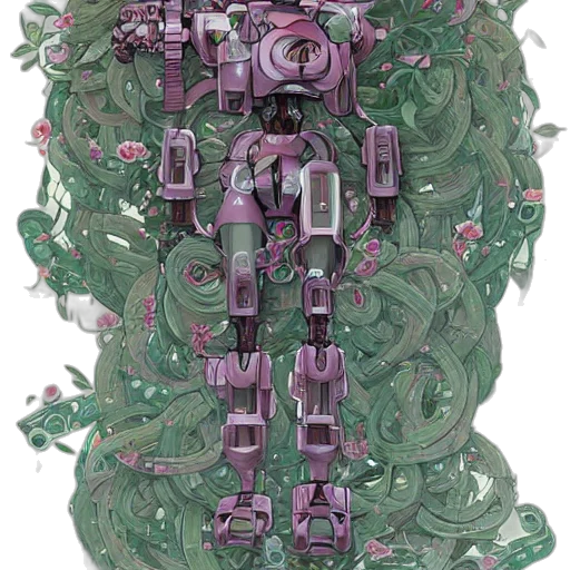 robot, crown, mask, creature, concept art, 3d render, fantasy art, vaporwave transparent PNG cut-out