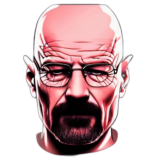 face, mask, robot, animal, cartoon, photorealistic, comic book art, 3d render transparent PNG cut-out