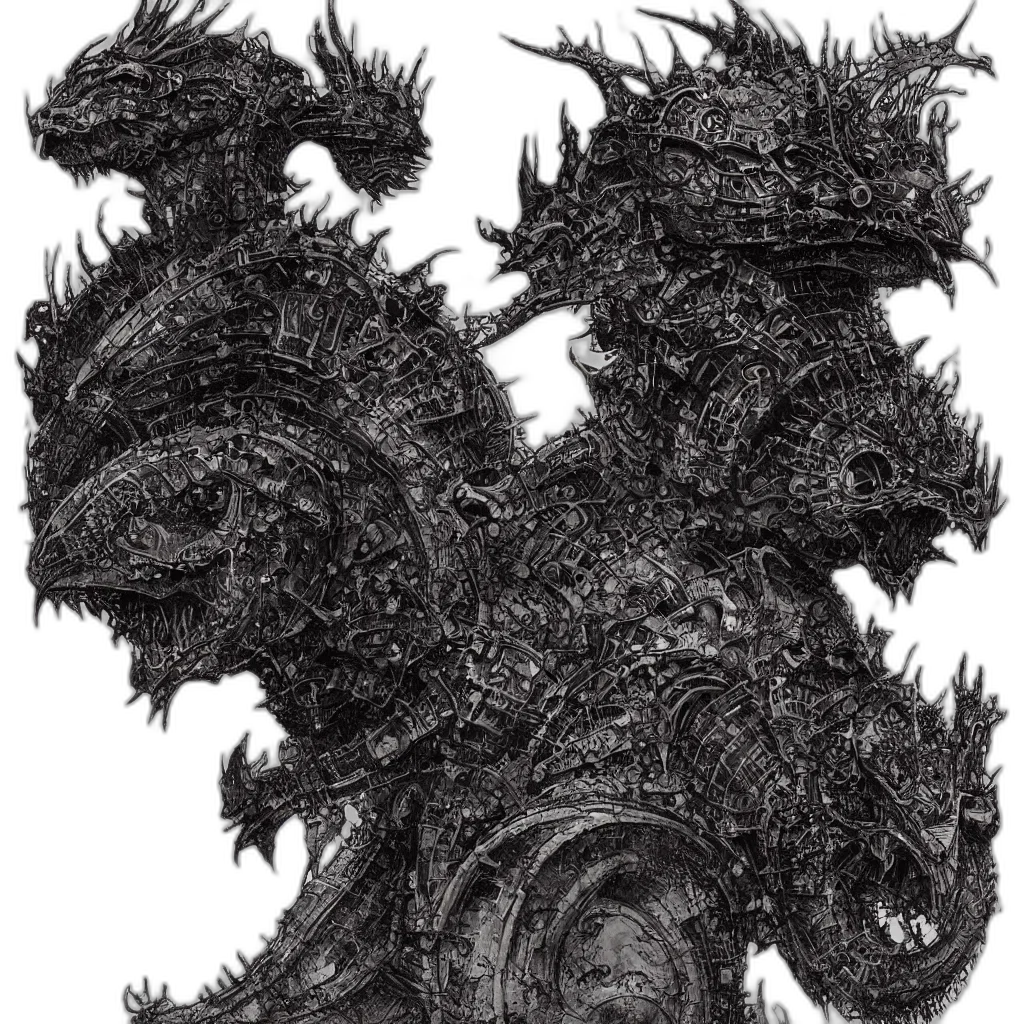 dragon, creature, animal, weapon transparent PNG cut-out