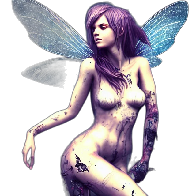 fantasy art, concept art, pixel art, photorealistic, pastel, blue, full, body transparent PNG cut-out