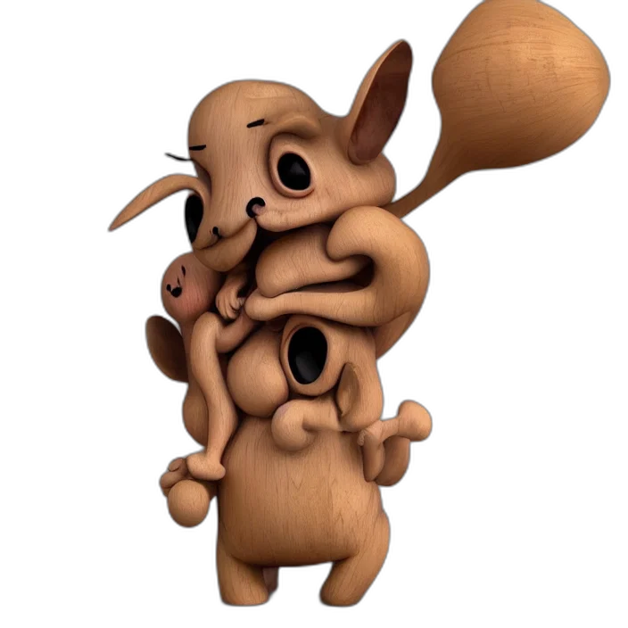 animal, creature, staff, robot transparent PNG cut-out