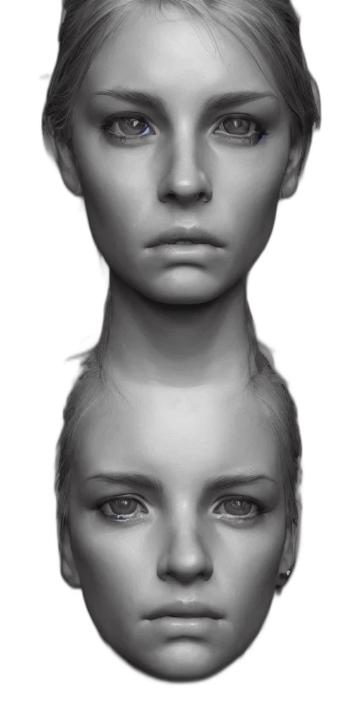 face, mask, crown, hair transparent PNG cut-out