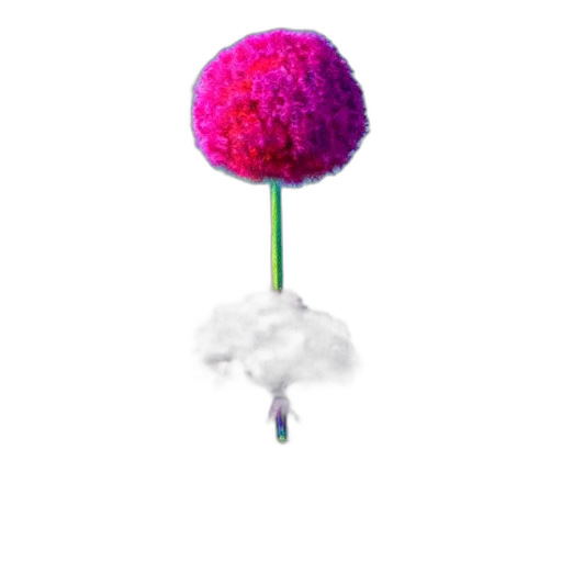 umbrella, flower, staff, hat transparent PNG cut-out