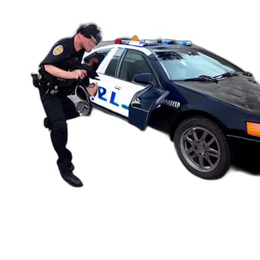 car, weapon, animal, robot, concept art, 3d render, photorealistic, city street transparent PNG cut-out