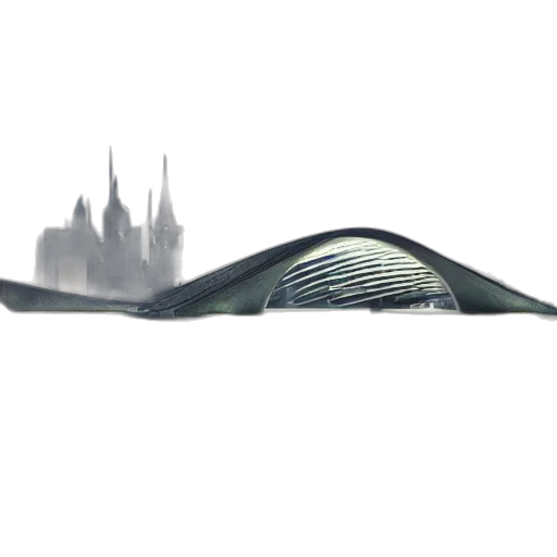 dragon, crown, building, hair transparent PNG cut-out