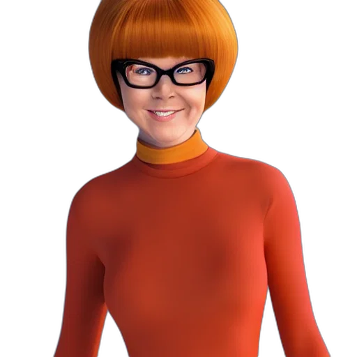 dress, hair, robot, creature transparent PNG cut-out