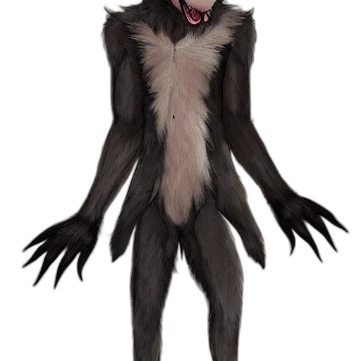 creature, animal, staff, mask transparent PNG cut-out