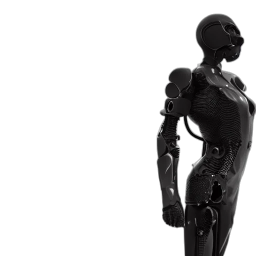 robot, 3d render, concept art, second, skin, exoskeleton, high, definition transparent PNG cut-out
