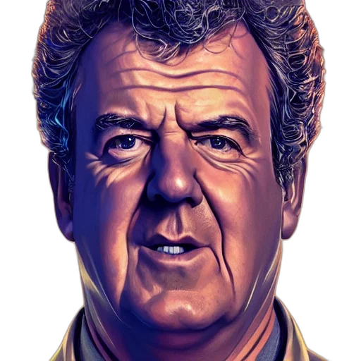 face, staff, jacket, animal, photorealistic, cartoon, comic book art, concept art transparent PNG cut-out