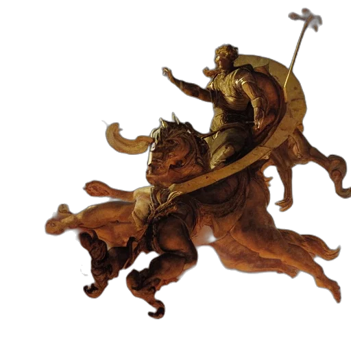 dragon, sword, staff, concept art, fantasy art, 3d render, tragic, portrait transparent PNG cut-out