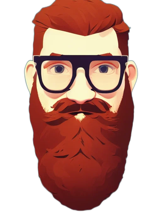 face, mask, staff, hair, cartoon, pixel art, concept art, 3d render transparent PNG cut-out