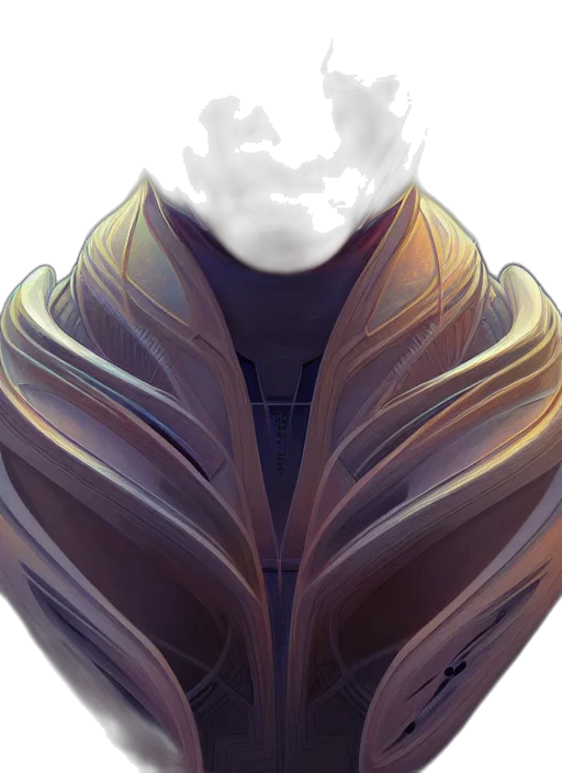 jacket, mask, crown, face, concept art, fantasy art, pixel art, anime transparent PNG cut-out