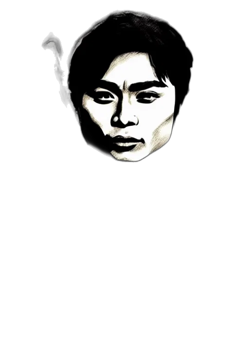 face, staff, mask, photorealistic transparent PNG cut-out