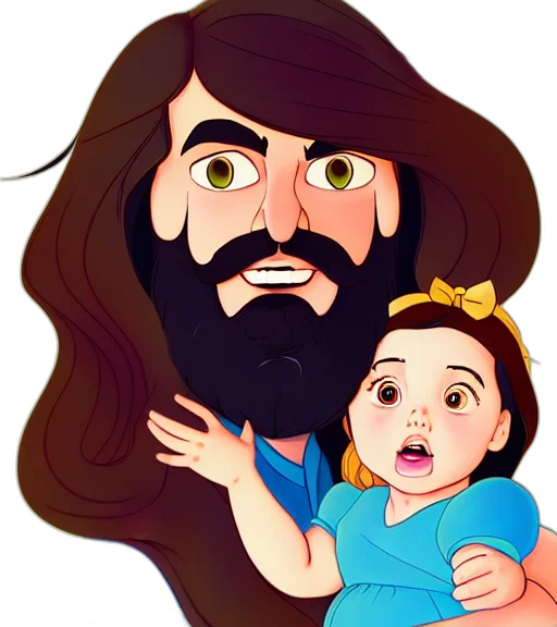 hair, face, cartoon, anime transparent PNG cut-out