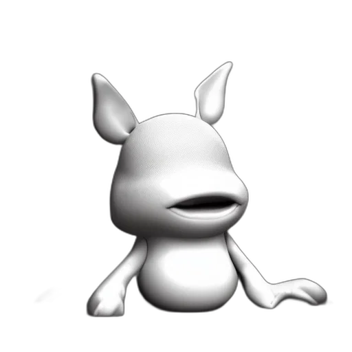 creature, animal, mask, robot, 3d render, concept art, photorealistic, cartoon transparent PNG cut-out
