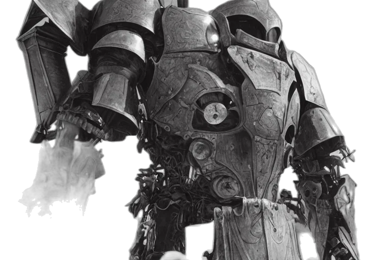 robot, weapon, mask, creature transparent PNG cut-out