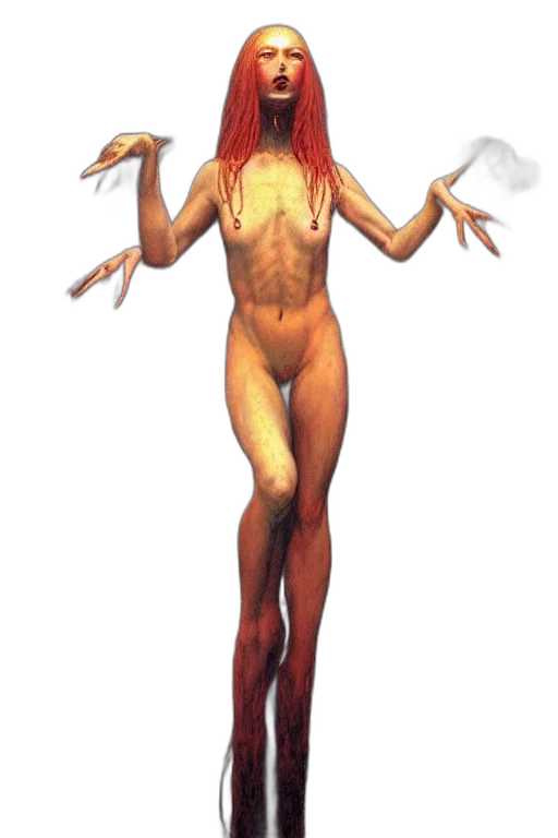 creature, staff, concept art, fantasy art transparent PNG cut-out