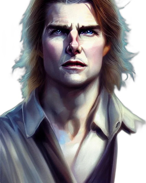 face, comic book art, photorealistic, fantasy art, concept art, long, blond, haired transparent PNG cut-out