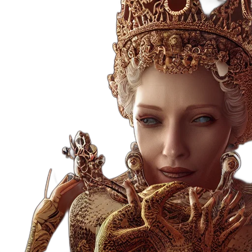 crown, jewelry, concept art, fantasy art transparent PNG cut-out