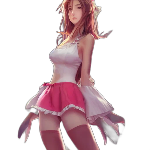 dress, staff, fantasy art, concept art transparent PNG cut-out