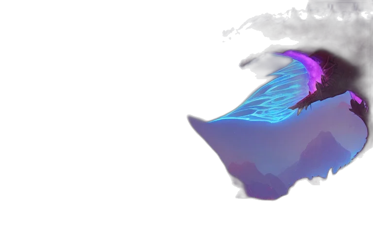 dragon, creature, mask, crown transparent PNG cut-out