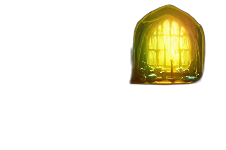 crown, hat, bottle, staff, concept art, 3d render, fantasy art, pixel art transparent PNG cut-out