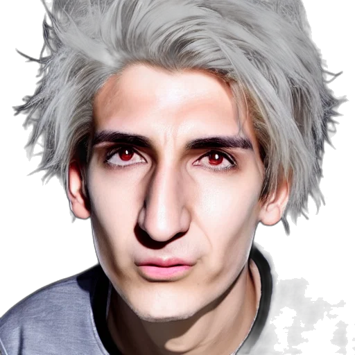 face, hair, mask, creature transparent PNG cut-out