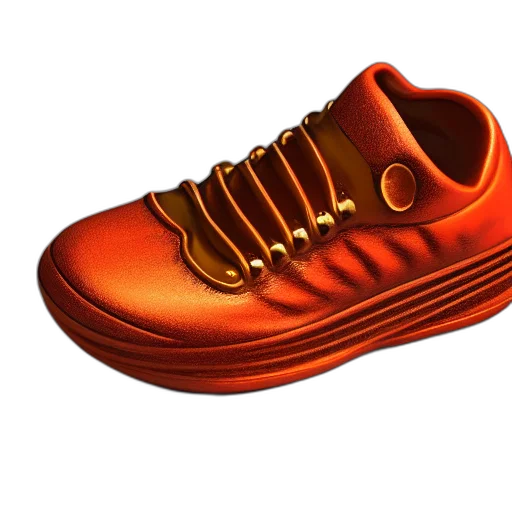 shoes, 3d render, photorealistic, most, expensive, sneaker, ever, made transparent PNG cut-out