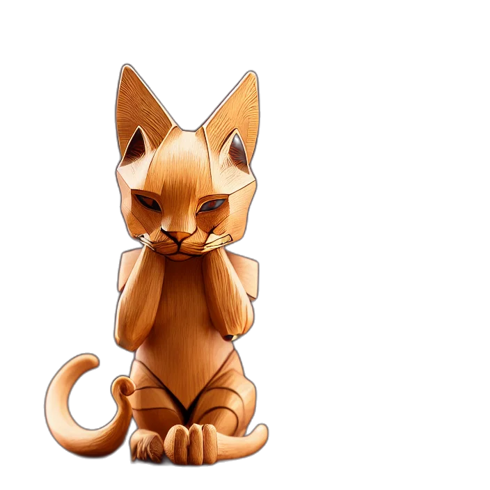staff, animal, 3d render, concept art transparent PNG cut-out