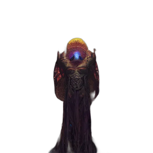 staff, creature, mask, robot transparent PNG cut-out