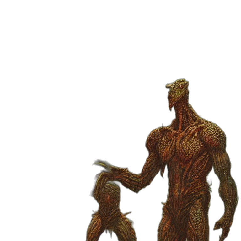 creature, robot, animal, hair transparent PNG cut-out