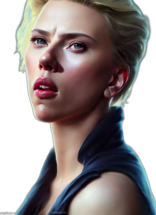 face, jacket, photorealistic, concept art transparent PNG cut-out