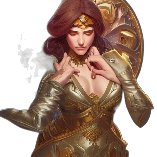 jewelry, crown, fantasy art, concept art, comic book art, pixel art, golden, perfectly transparent PNG cut-out