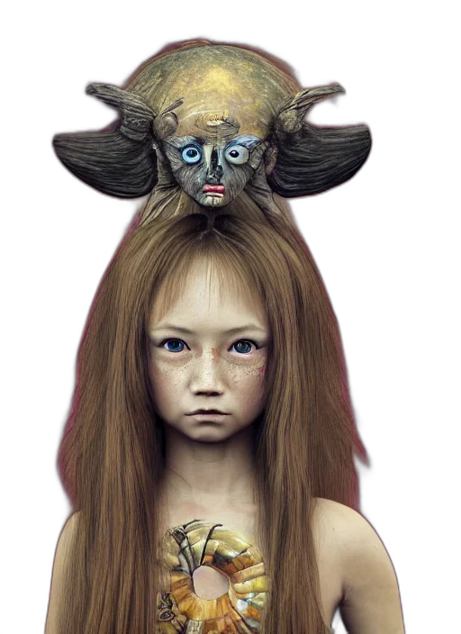 mask, face, creature, jewelry transparent PNG cut-out