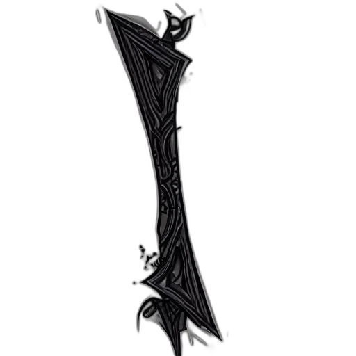 sword, weapon, staff, dragon, fantasy art, concept art, 3d render, pixel art transparent PNG cut-out
