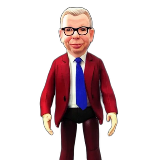 staff, cartoon, 3d render, concept art, michael, gove, action, figure transparent PNG cut-out