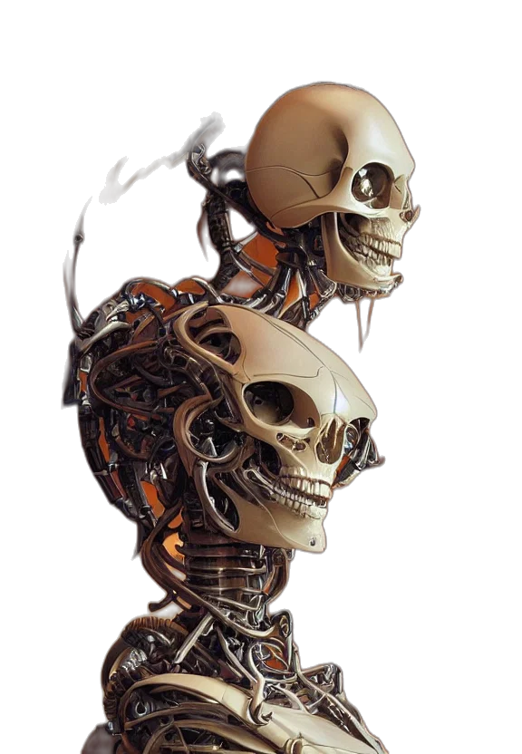 robot, jewelry, mask, face transparent PNG cut-out