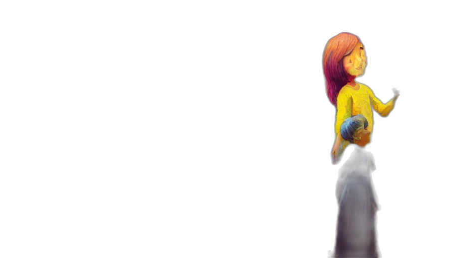robot, dress, weapon, staff transparent PNG cut-out