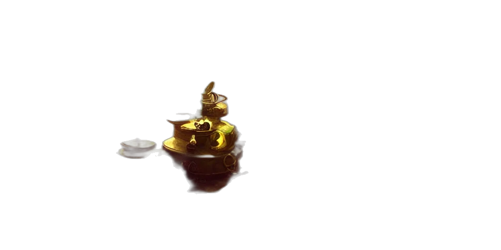 jewelry, crown, bottle, food, 3d render, photorealistic, concept art, underwater transparent PNG cut-out