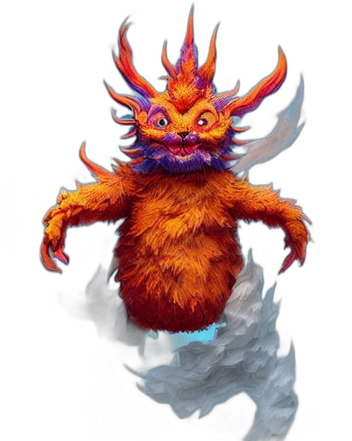 creature, dragon, mask, face transparent PNG cut-out