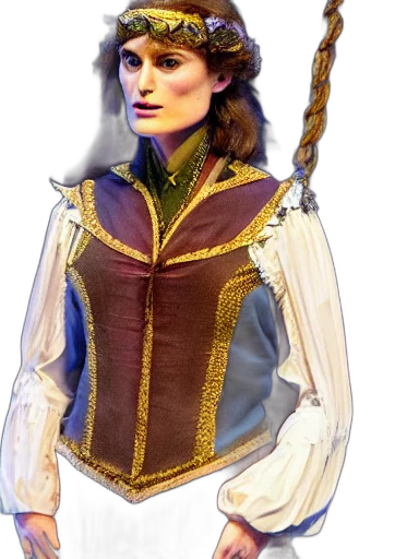 staff, jacket, crown, dress transparent PNG cut-out