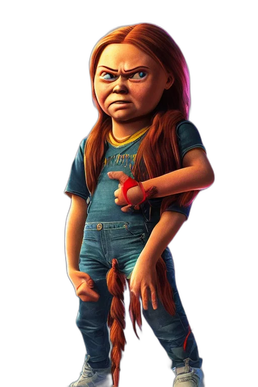 staff, face, creature, hair, 3d render, concept art, photorealistic, cartoon transparent PNG cut-out