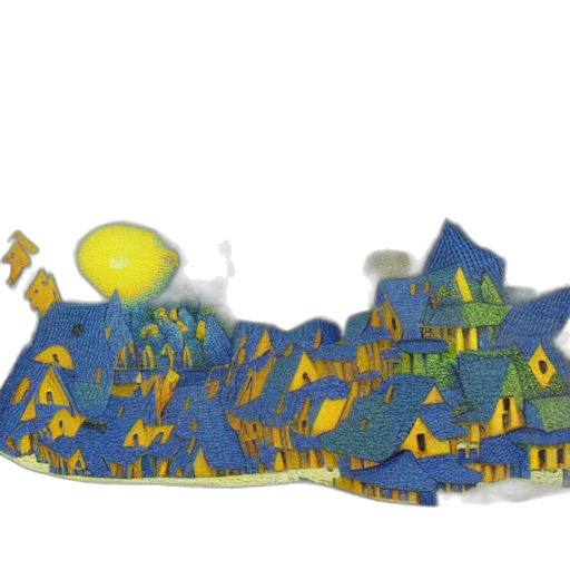 3d render, concept art, fantasy art, underwater, forest, fog, outer space, large transparent PNG cut-out