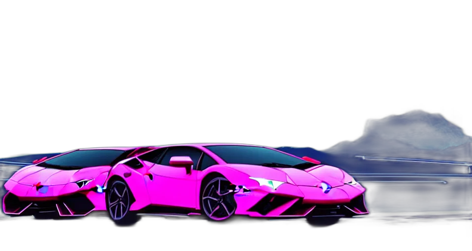 car, weapon, animal, 3d render transparent PNG cut-out