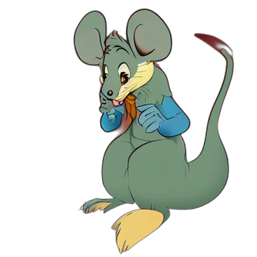 staff, animal, creature, concept art, cartoon, 3d render, watercolor, female transparent PNG cut-out