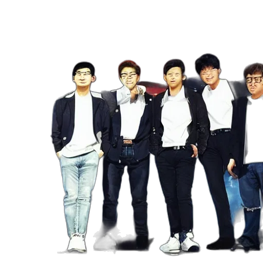 staff, concept art, lee, sooman, creating, new, boyband, not transparent PNG cut-out
