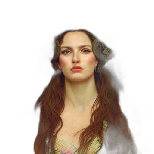 face, crown, dress, jewelry transparent PNG cut-out