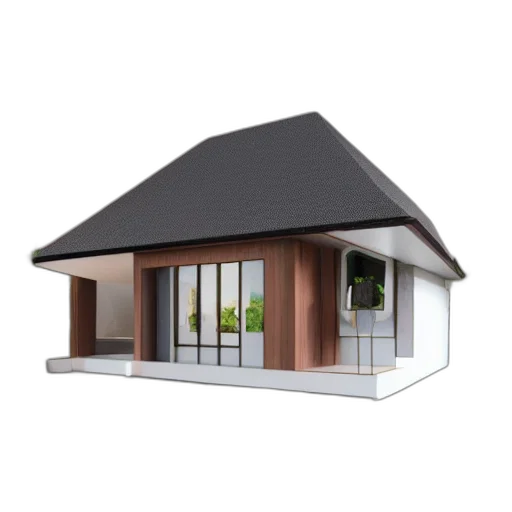building, furniture, 3d render, photorealistic transparent PNG cut-out