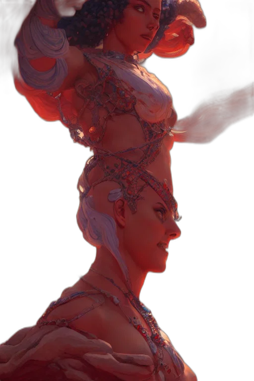 crown, dress, mask, face transparent PNG cut-out